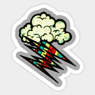 Color Storm Sticker